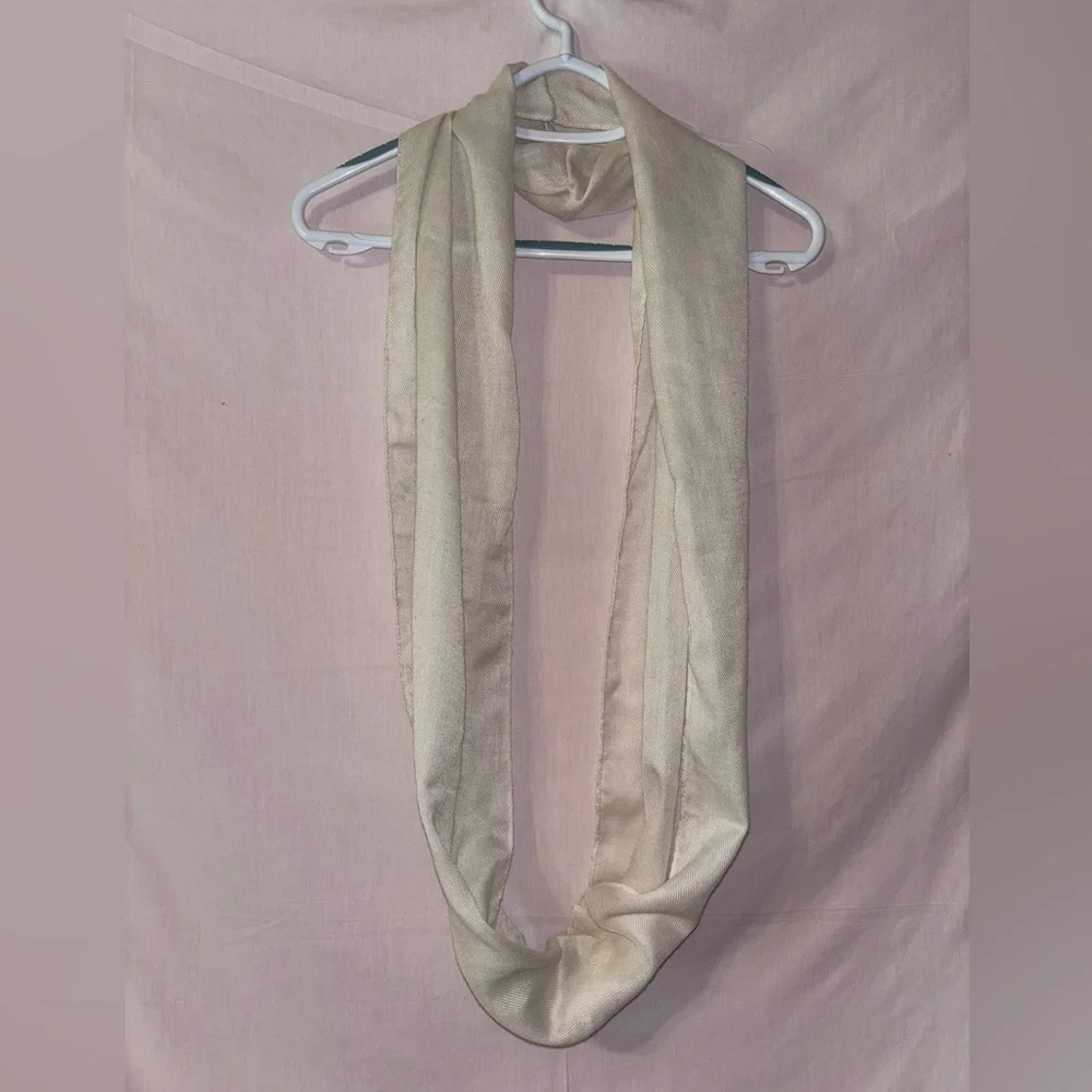 Elegant Cream Scarf
